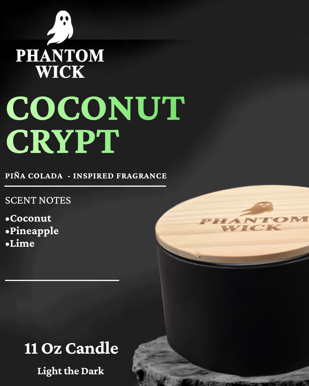 Coconut Crypt Candle