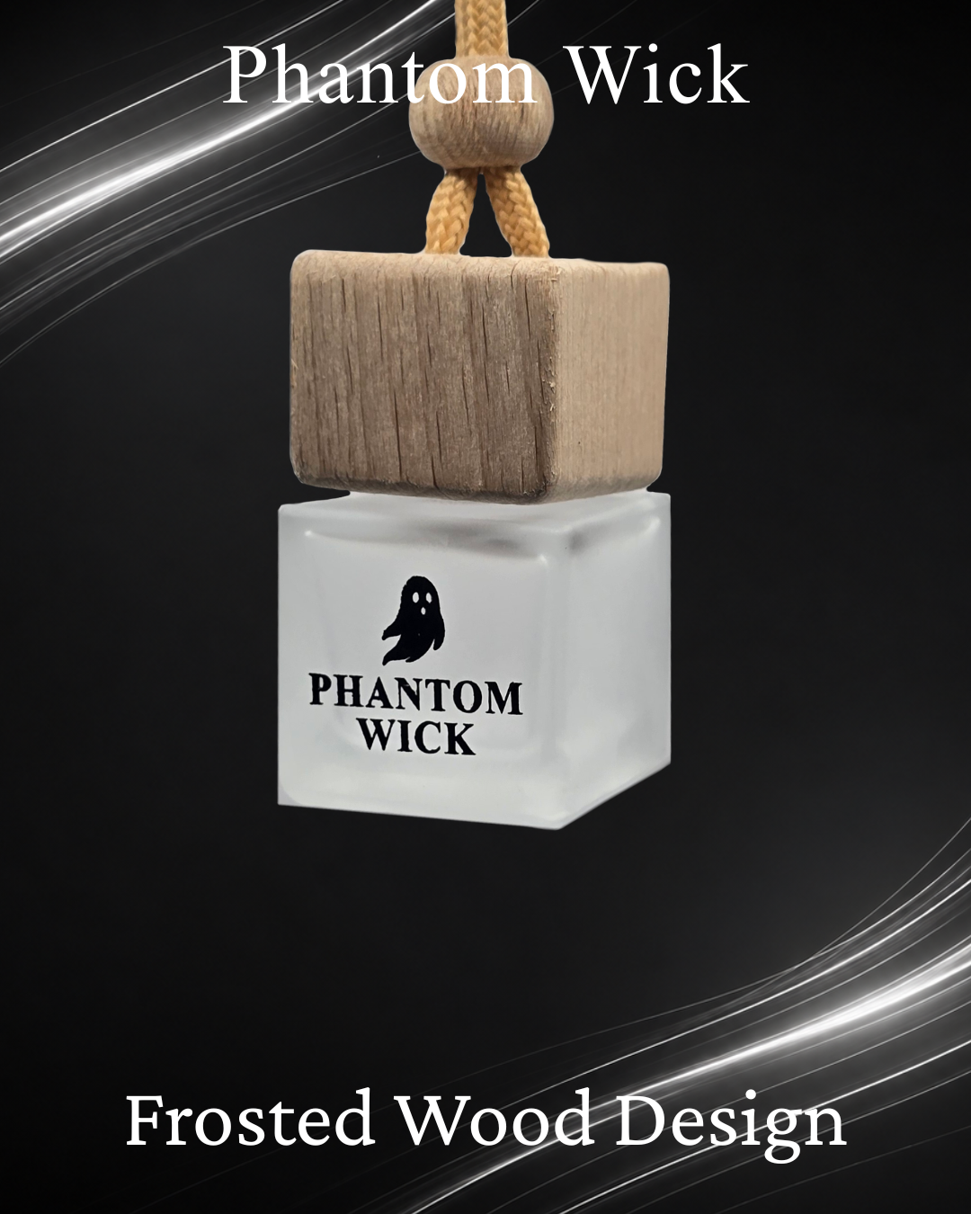 Phantom Wick Frosted Wood diffuser design